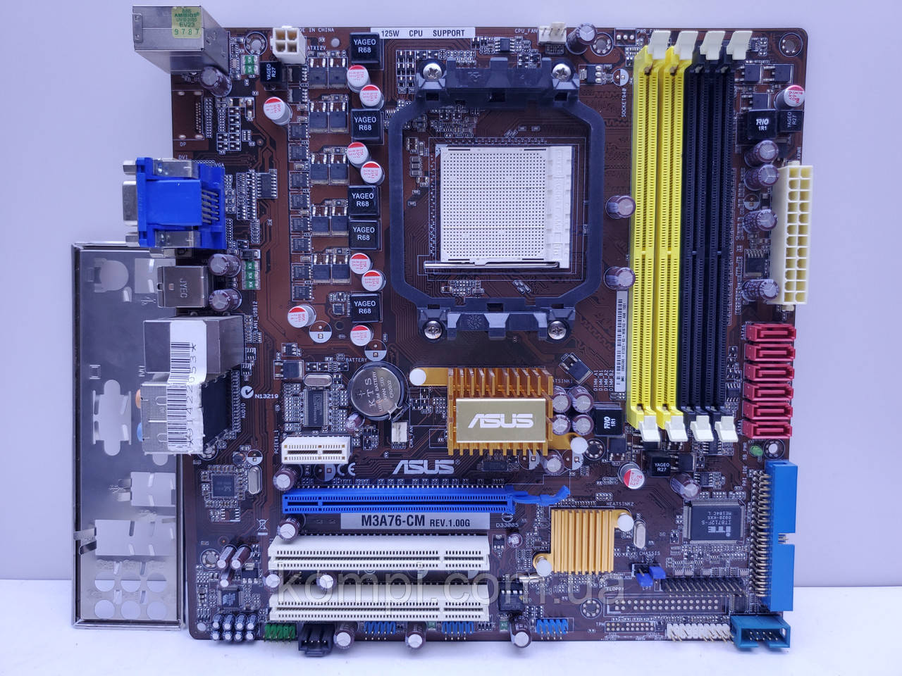 Материнська плата sAM2+ ASUS M3A76-CM (Soket AM2+, DDR2, б/у)