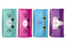 Пенал без наповнення Косметичка силиконовый "Мордочки" (13050)