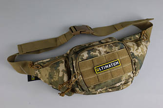 Сумка тактична на пояс ULTIMATUM Світлий піксель RT-258