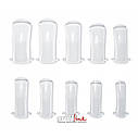 Багаторазові верхні форми для нарощування JOIA Vegan Reusable Top Molds For Extensions, 100 штук, фото 4