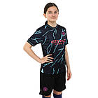 Форма футбольна дитяча із символікою футбольного клубу MANCHESTER CITY резервна 2024 SP-Planeta CO-6350 6-14, фото 2