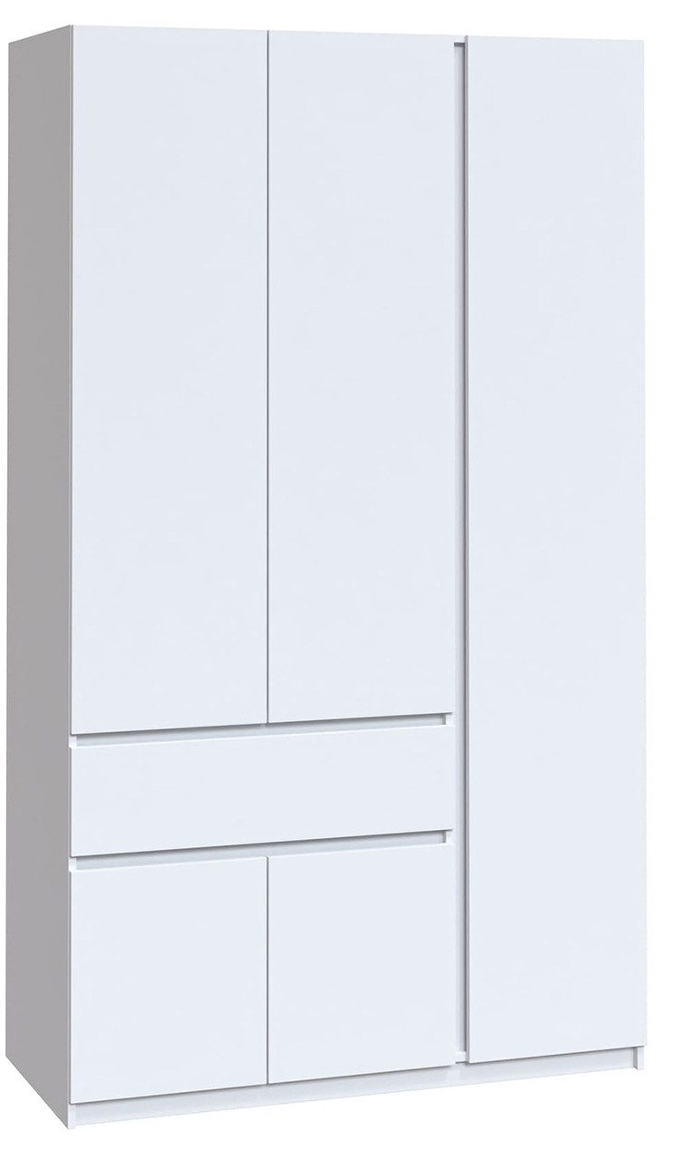 Шафа для дому зі штангою та полицями (122,1 см х 52 см х 200 см) | Майстер Форм Брайт, фото 1