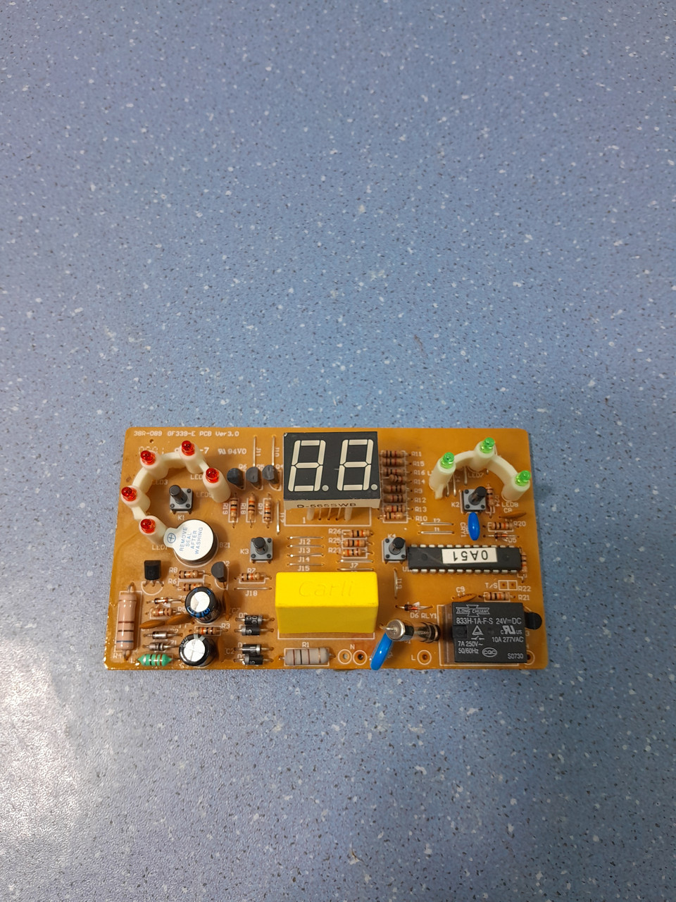 Плата керування для пароварки Saturn GF339-E 38R-089