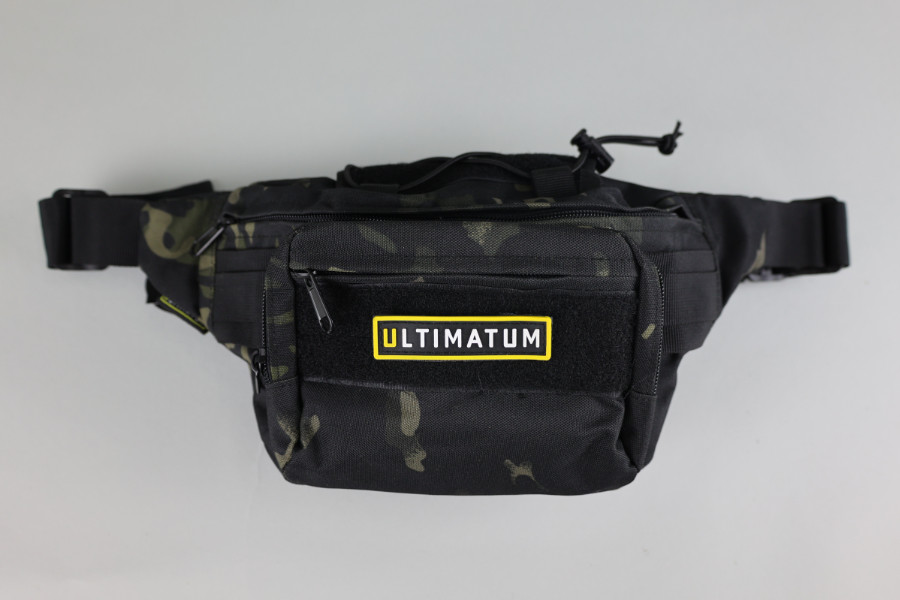 Поясна сумка ULTIMATUM Чорний мультикам RT-9000