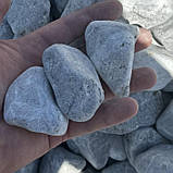Галька мармурова сіра для клумб та ландшафту (ціна за 1 кг від 1 тони), фото 3