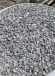 Галька мармурова сіра для клумб та ландшафту (ціна за 1 кг від 1 тони), фото 4
