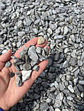 Галька мармурова сіра для клумб та ландшафту (ціна за 1 кг від 1 тони), фото 5