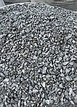 Галька мармурова сіра для клумб та ландшафту (ціна за 1 кг від 1 тони), фото 6