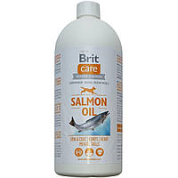 Олія лосося Brit Care Salmon Oil для собак (для шкіри і шерсті) 1 л