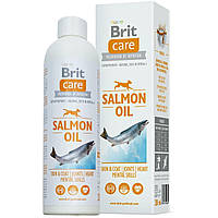 Олія лосося Brit Care Salmon Oil для собак (для шкіри і шерсті) 250 мл