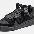 Кросівки чоловічі чорні Adidas Forum “Back To School” x Bad Bunny (07750), фото 8