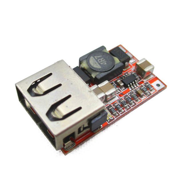 Понижающий модуль преобразователь USB DC-DC 24-5В - фото 1 - id-p416649443