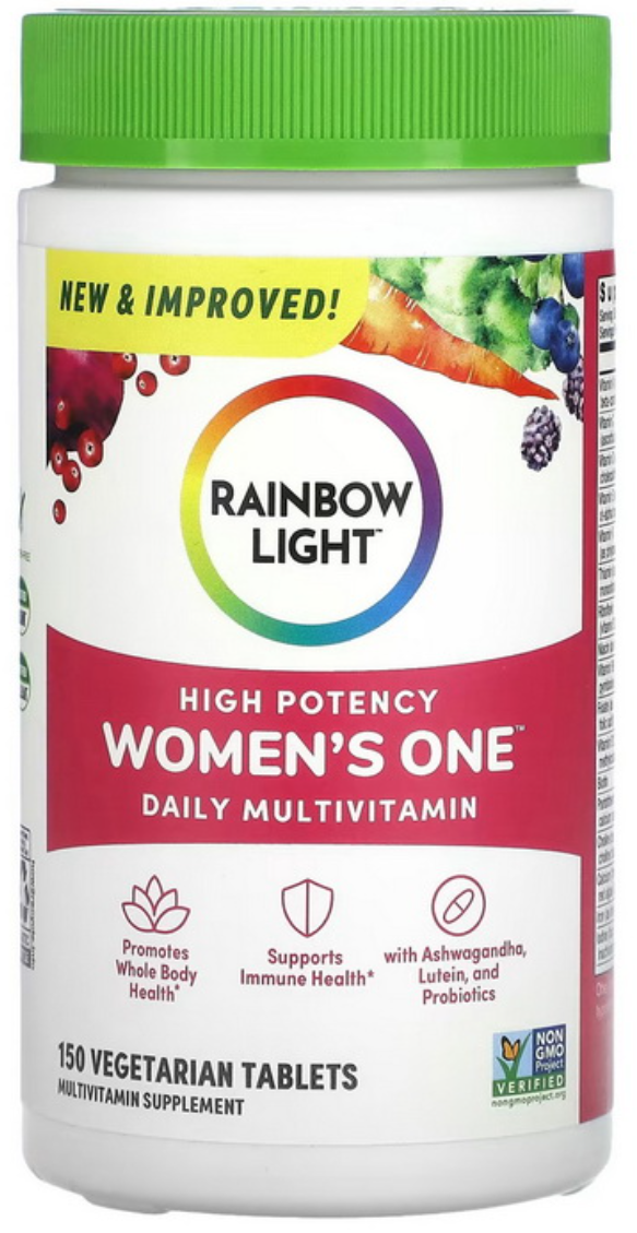 Вітаміни і мінерали для жінок Rainbow Light women's One 150 таб