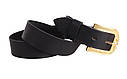 Жіночий ремінь з натуральної шкіри blx90297 чорний, фото 2