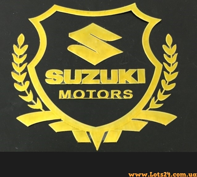 Авто значок SUZUKI Motors наклейка на машину авто наклейки значки марки машин на кузов бампер скло двері капот крила багажник