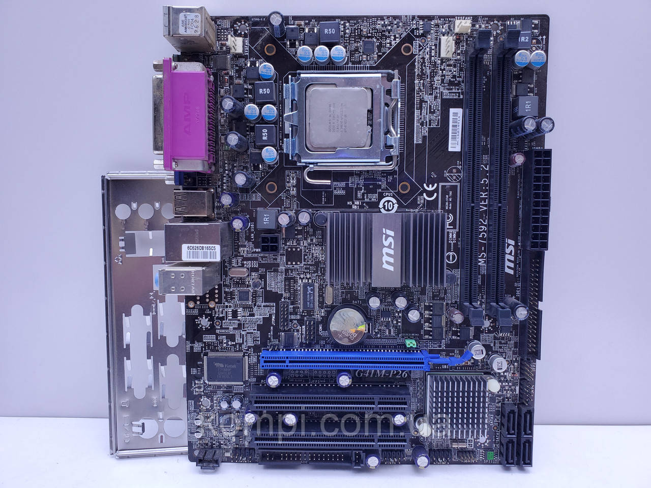Материнська плата s775 MSI G41M-P26 (Socket 775,DDR3,QUAD,б/у)