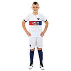 Форма футбольна дитяча із символікою футбольного клубу PSG 2024 SP-Planeta CO-6329 6-14 років білий, фото 6