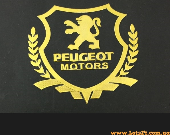 Авто значок PEUGEOT Motors наклейка на машину авто наклейки значки марки машин на кузов бампер скло двері капот крила багажник
