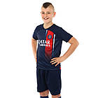 Форма футбольна дитяча із символікою футбольного клубу PSG домашня 2024 SP-Planeta CO-6257 6-14 років, фото 7