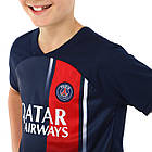 Форма футбольна дитяча із символікою футбольного клубу PSG домашня 2024 SP-Planeta CO-6257 6-14 років, фото 8