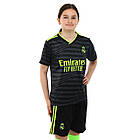 Форма футбольна дитяча із символікою футбольного клубу REAL MADRID гостьова 2024 SP-Planeta CO-6249 6-14 років, фото 3