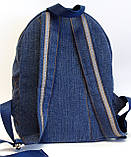 Дитячий джинсовий рюкзак Мамонтеня, фото 3