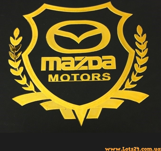 Авто значок MAZDA Motors наклейка на машину авто наклейки значки марки машин на кузов бампер скло двері капот крила багажник