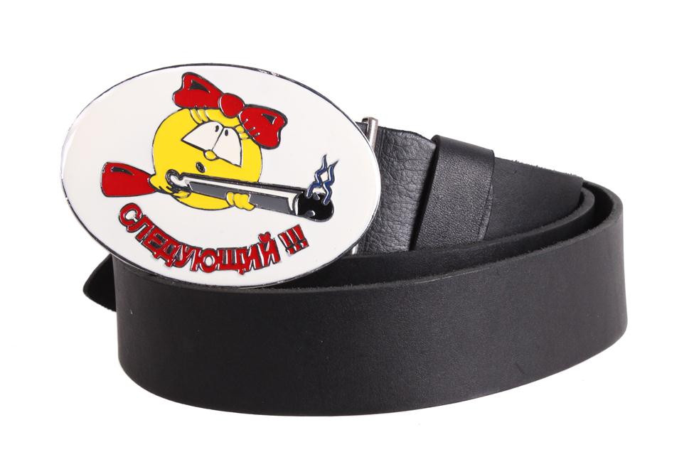 Жіночий ремінь з натуральної шкіри blx90315 чорний, фото 1