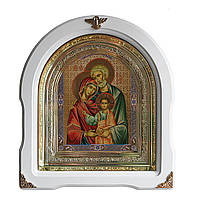 Святое Семейство икона для семейного счастья в белом киоте