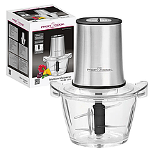 Чоппер подрібнювач PROFI COOK PC-MZ 1150 (400Вт, комбінований ніж, Німеччина)
