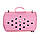 Сумка для перенесення кішок і собак 48x26x25 см CosmoPet CP-12 Pink, фото 2