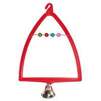 Іграшка Природа Гойдалка з дзвіночком, для папуг 12х19см PR240256