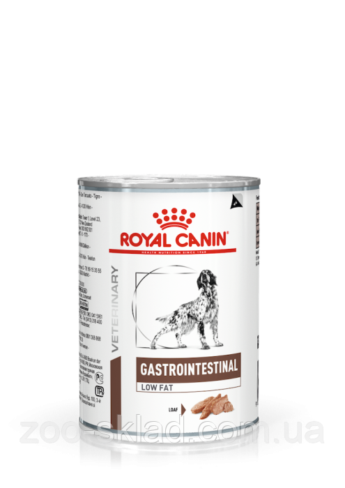 Консерва Royal Canin Gastrointestinal для собак під час порушень травлення 400г