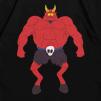 Футболка з принтом Південний парк South Park Satan L Чорний, фото 3