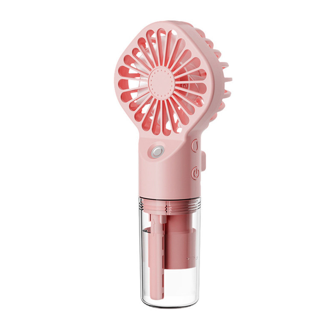 Портативний ручний міні-вентилятор із розпиленням води Small fan AND LY-598 Вентилятор із зволожувачем повітря, фото 1