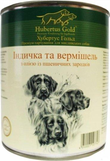 Hubertus Gold Індичка та вермішель з олією 800г