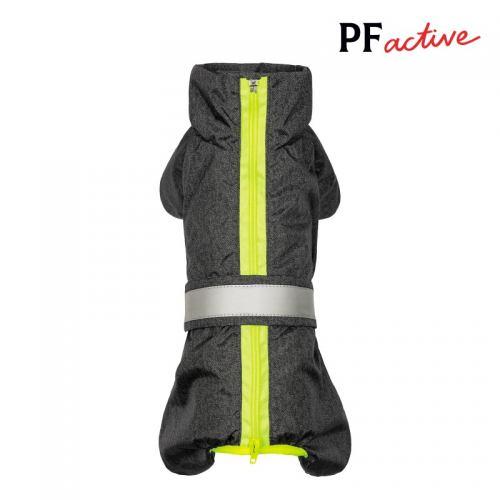 Дощовик Pet Fashion «Rain» для такс, розмір M, сірий PR241633