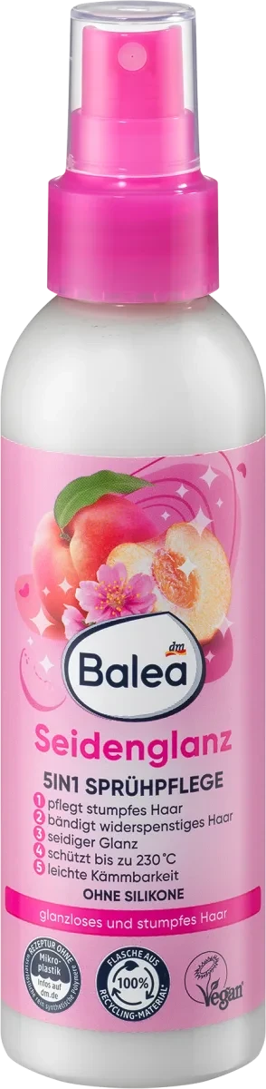 Спрей для догляду за волоссям Balea Sprühpflege Seidenglanz, 150 мл