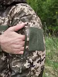 Куртка тактична Softshell утеплена Піксель | Куртка військова Софтшелл (В) 44, фото 4