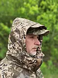 Куртка тактична Softshell утеплена Піксель | Куртка військова Софтшелл (В) 44, фото 6