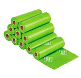 Біорозкладні гігієнічні пакети WAUDOG, 10 рулонів х 70 шт./уп. (ціна за 1 рулон), фото 2