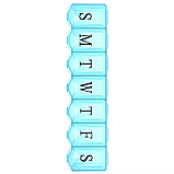 Apex, 7-денний органайзер для таблеток Ultra Bubble-Lok, 1 таблетниця, фото 3