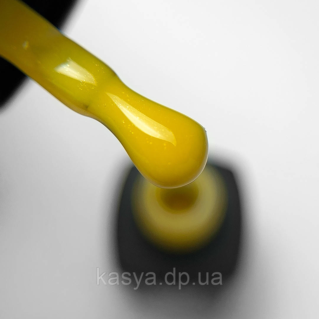 Гель лак Baby Moon Sunny Solo Gel polish № 02, 6 мл лимонний з шиммером, фото 1