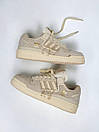 Кросівки чоловічі бежеві Adidas Forum 84 Low (08922), фото 5
