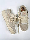 Кросівки чоловічі бежеві Adidas Forum 84 Low (08922), фото 6