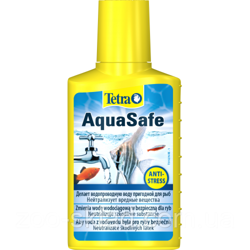 Tetra Aqua Safe для підготовки води в акваріумі, 100 мл на 200л