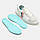 Жіночі Кеди Vans Old Skool Over Plus CC White Gray / Ванс Олд Скул Оверт Плюс СС, фото 7