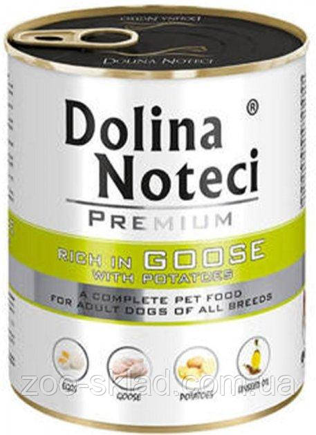 Dolina Noteci Premium DOG Can Goose Potatoes вологий корм для собак з гускою та картоплею 800г