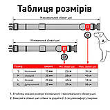 Нашийник для собак WAUDOG Waterproof з QR паспортом, водостійкий, пластикова пряжка-фастекс, червоний, розмір M (28-40 см), ширина, фото 6
