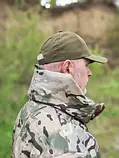 Куртка тактична Softshell утеплена Мультикам | Куртка військова Софтшелл (В), фото 9
